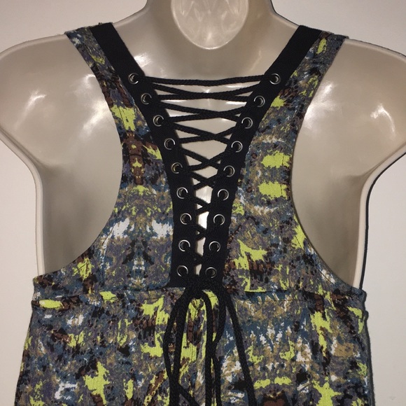 VANS high/low dress with lace up back. Size XS. - Picture 3 of 5